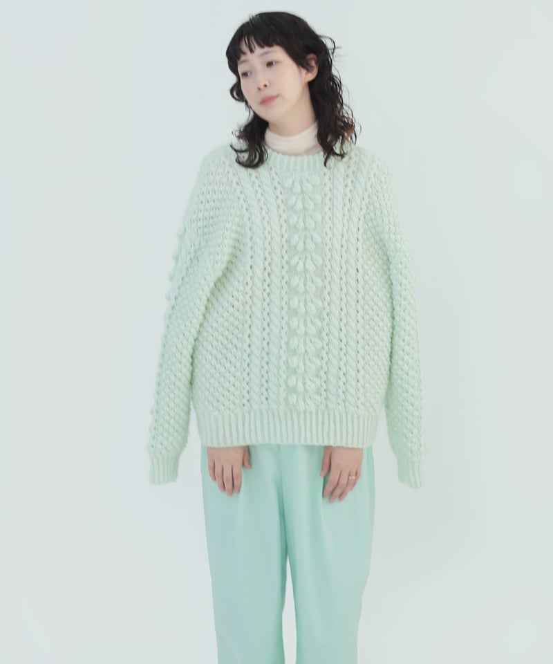 スノーなアランセーターのキット | chocoshoe online store
