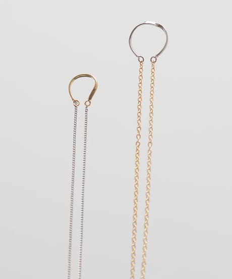 nemunemu chain ear cuff