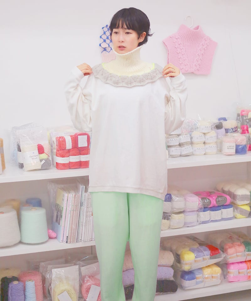 モンブランなネックウォーマー［キット］ | chocoshoe online store
