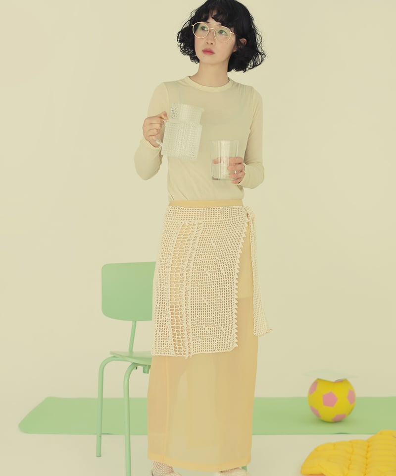 タマキニイメ♡ラップスカート　巻きスカート tamaki niime(タマキ ニイメ) 玉木新雌 deniime de ふれ 01