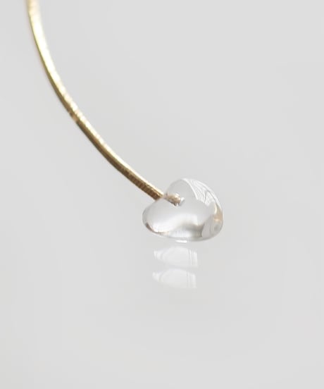 nemunemu rie heart ear cuff