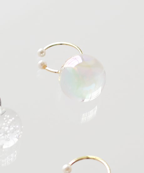 nemunemu one beads earcuff