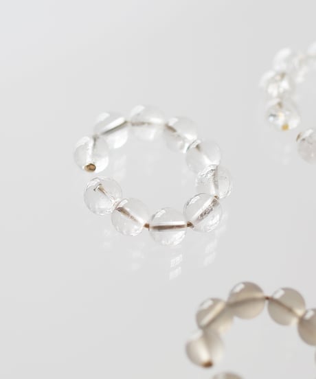 nemunemu stone ear cuff  大