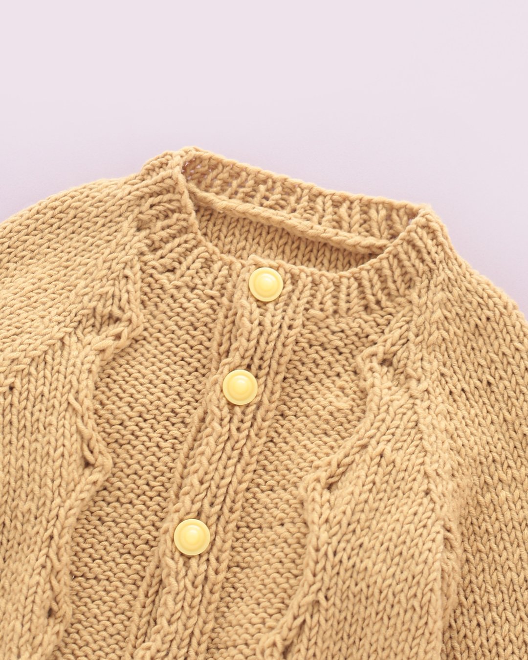 アイスクリームなキッズのカーディガンのキット 100サイズ