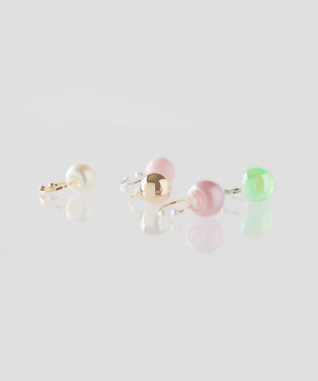 nemunemu one beads earcuff  no.2