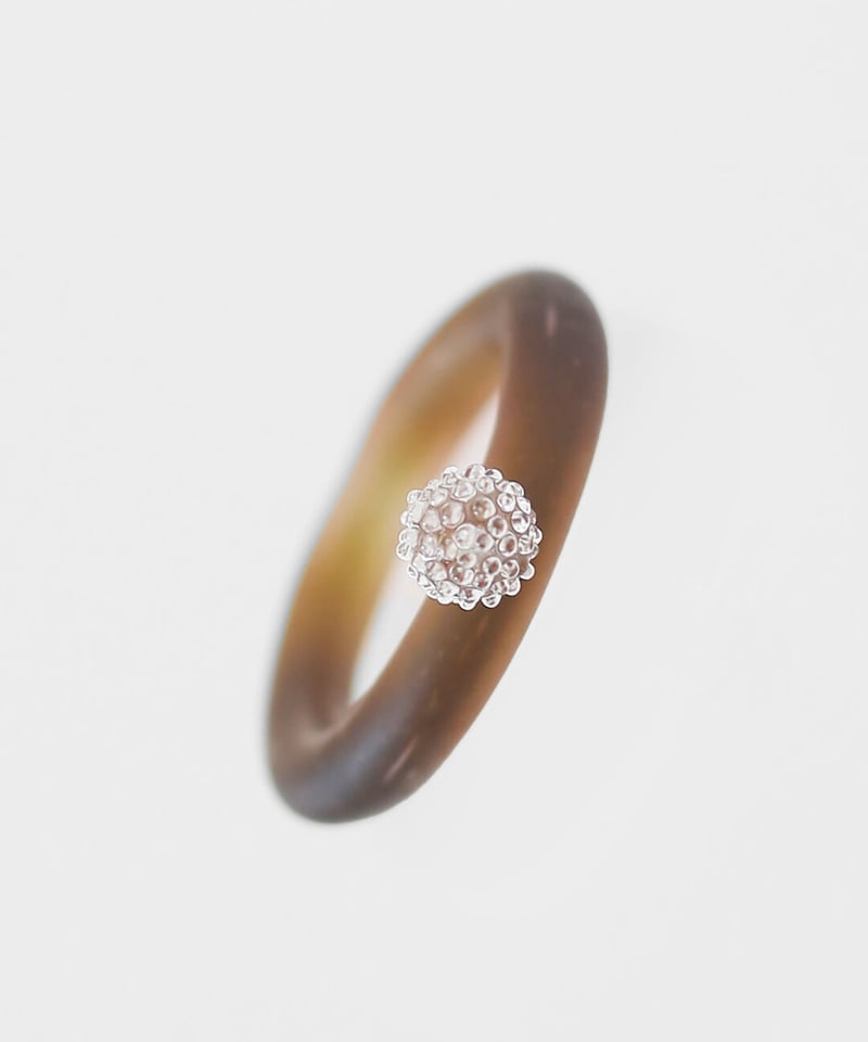 スノーボール雪のリング1粒タイプ | chocoshoe online store
