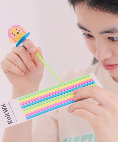 Knit Wit Knit Pattern Highlighter Long Index Sticker