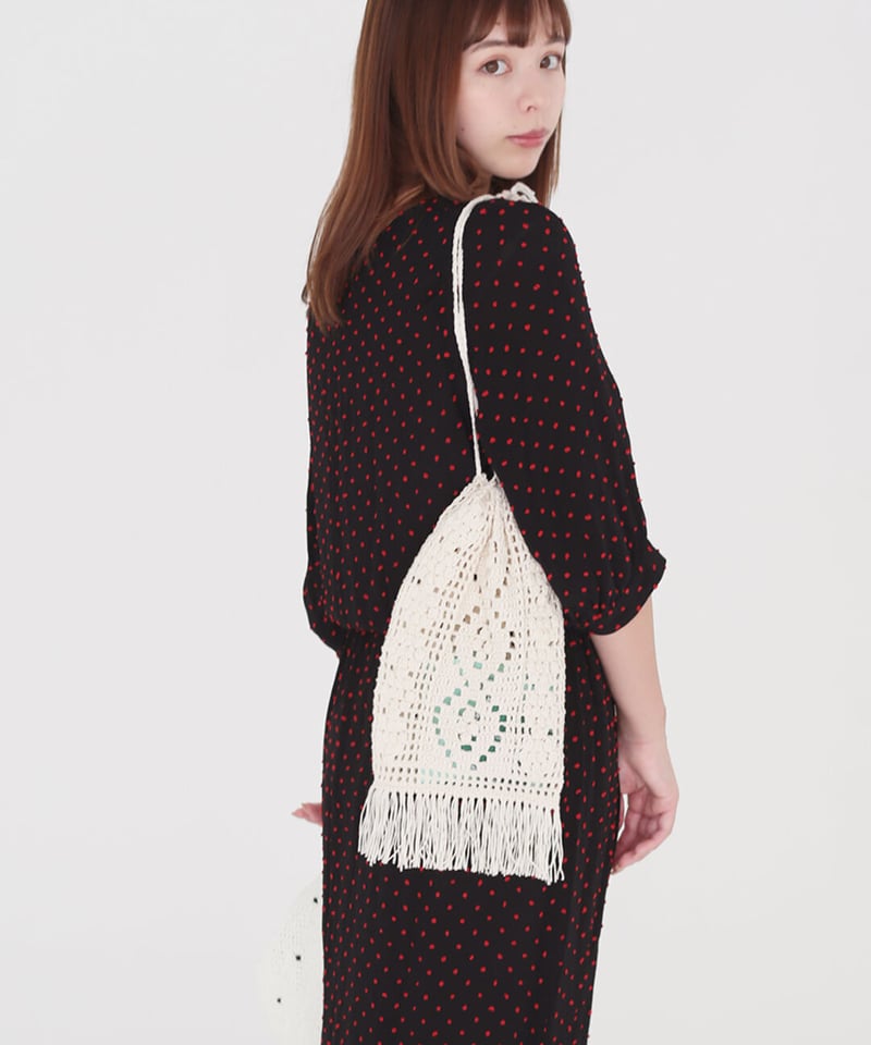 【♡alohamana♡】Atelier DorF’2026(巾着付き) フォークロアな巾着ポーチのキット | chocoshoe online store