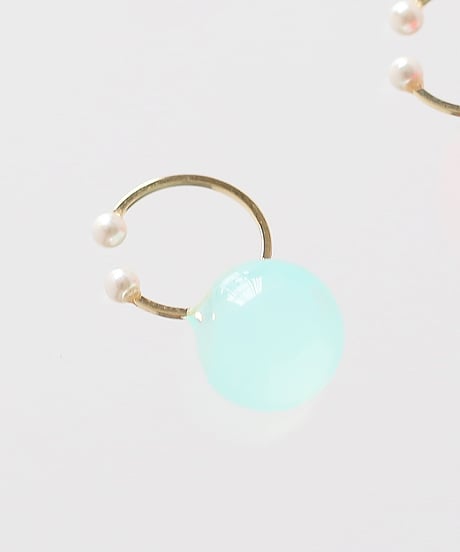 nemunemu one beads earcuff