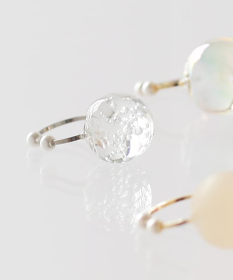 nemunemu one beads earcuff