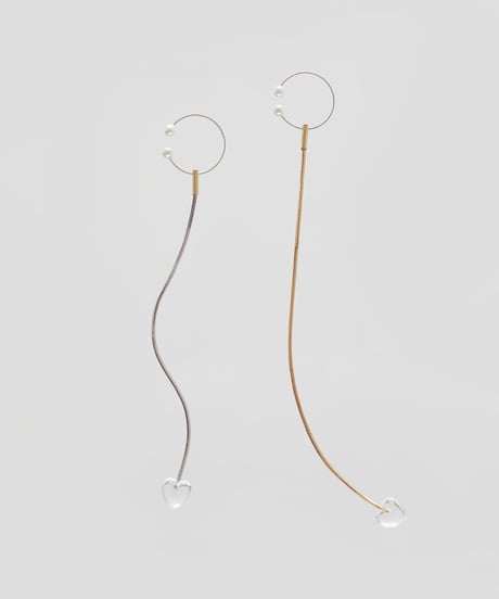 nemunemu rie heart ear cuff