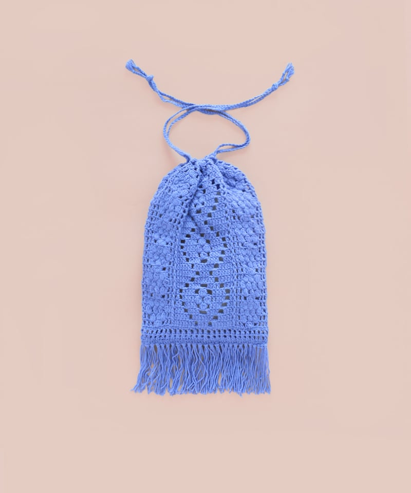 フォークロアな巾着ポーチのキット | chocoshoe online store