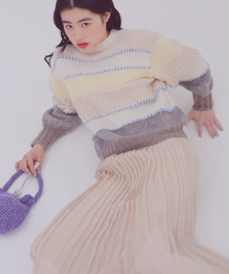 まぁ★様♡11月オーダー用 DARUMA PATTERN BOOK 9 カラーワークプルオーバーのキット | chocos