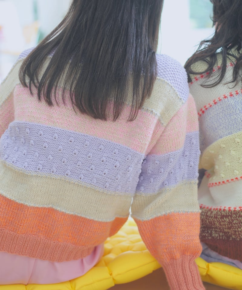 DARUMA PATTERN BOOK 9 カラーワークプルオーバーのキット