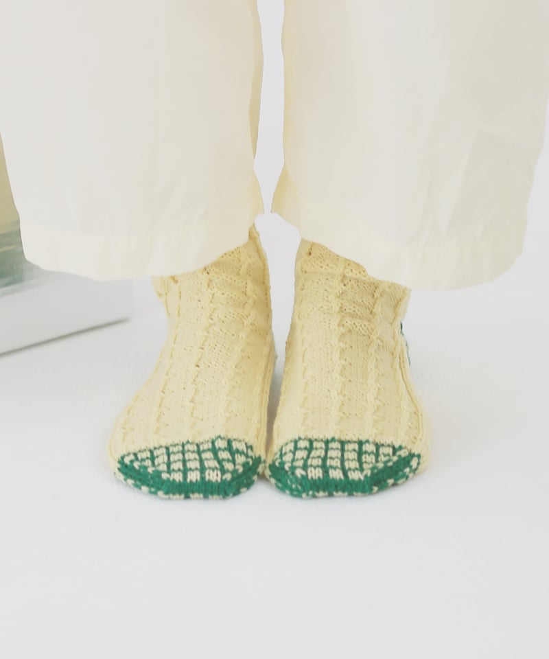 チェックスカラップソックスのキット | chocoshoe online store