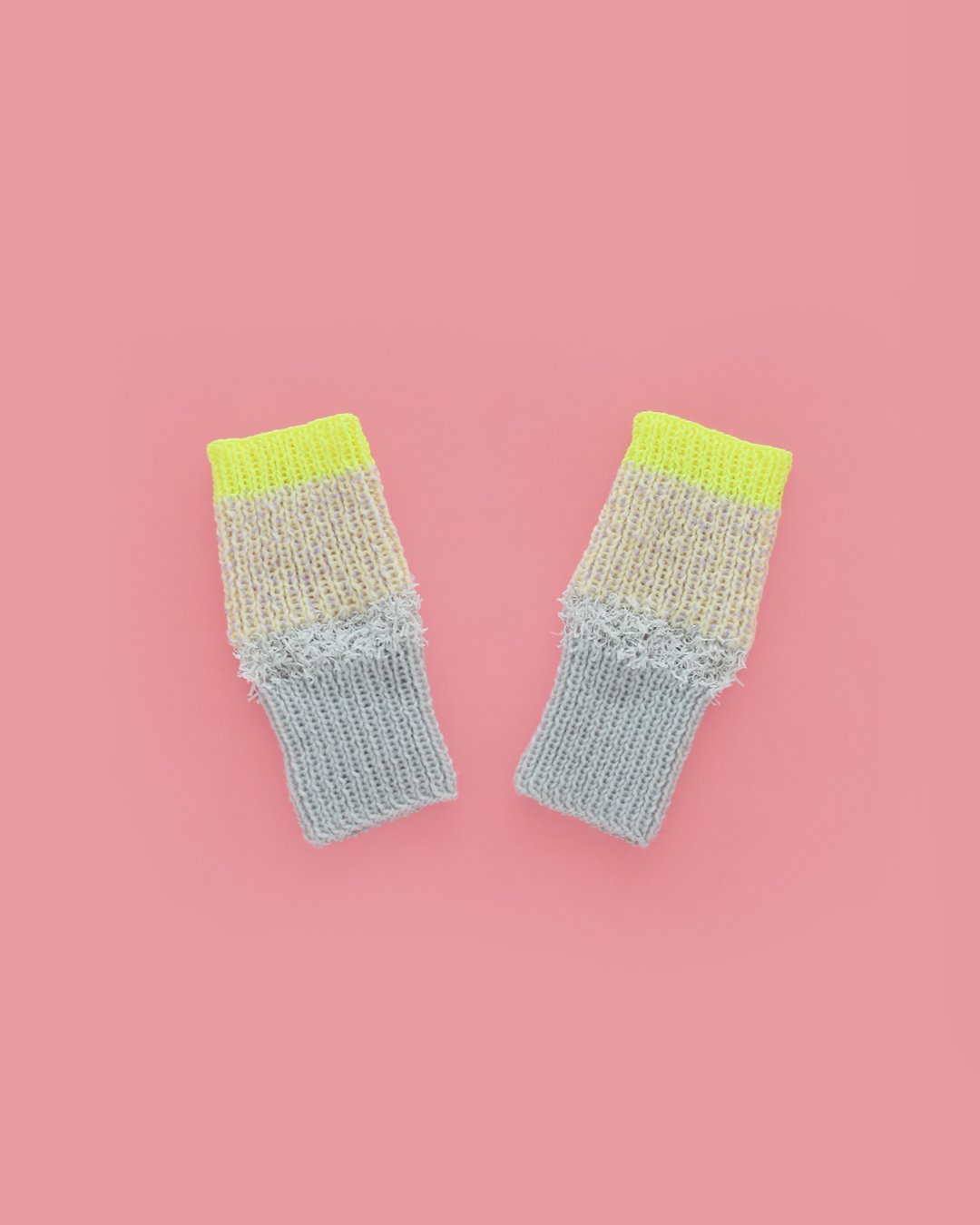 色づかいの編み小物 アームウォーマーの糸セット | chocoshoe online store