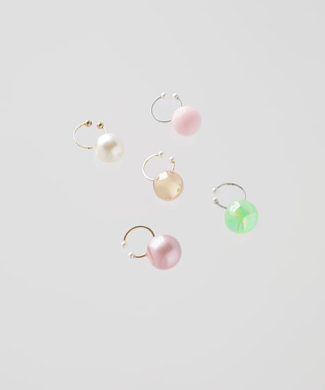 nemunemu one beads earcuff  no.2