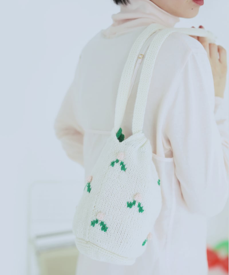 Choco closet◎様♡ありがとうございます♡ あしたのニット リトルフラワーバッグ［糸セット］ | chocoshoe