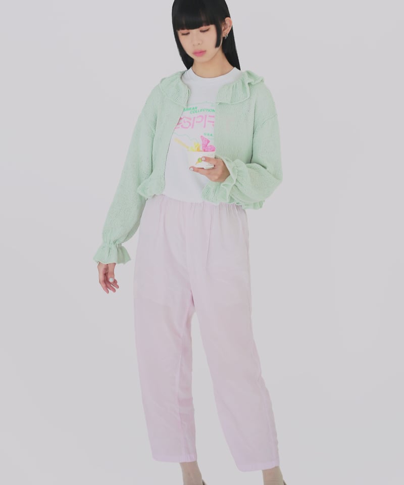 フリルカーディガン［キット］ | chocoshoe online store
