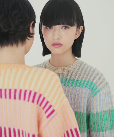 あしたのニット　たてじまなセーター［糸セット］