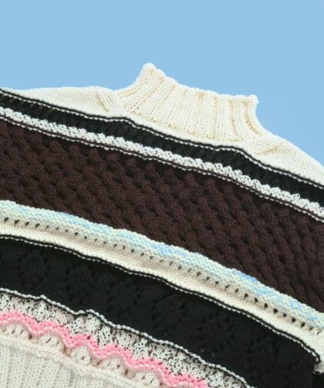 DARUMA PATTERN BOOK 8 オープンワークプルオーバーのキット