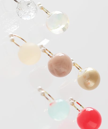 nemunemu one beads earcuff