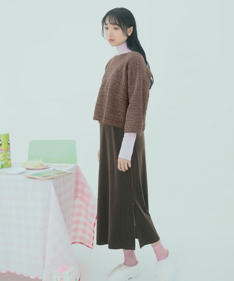 モールヤーンのプルオーバーのキット