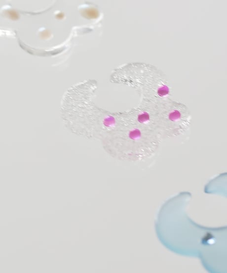 nemunemu dot acryl earcuff