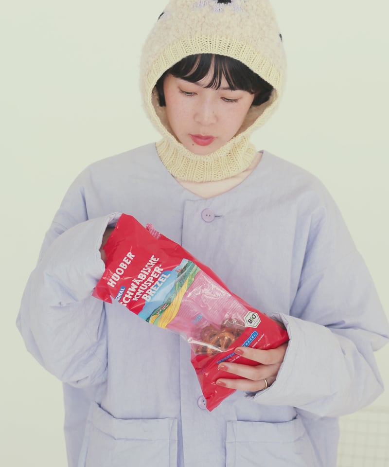 あしたのニット プードルのバラクラバ ［糸セット］ | chocoshoe