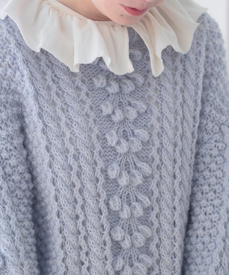 スノーなアランセーターのキット | chocoshoe online store