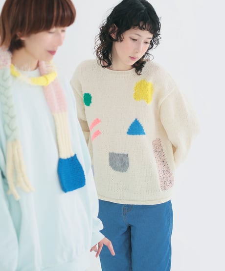 Rirandture - みっちょ様◆格子フラワーニット リラ♪ Rirandture（リランドチュール） │【公式通販】Arpege story