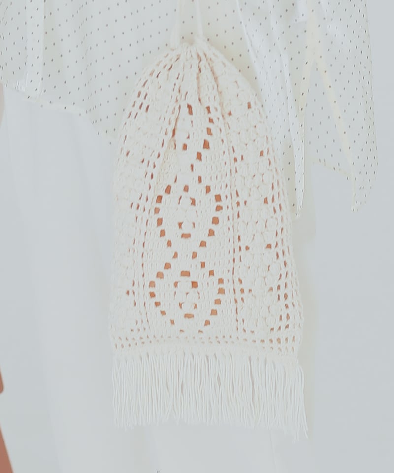 フォークロアな巾着ポーチのキット | chocoshoe online store