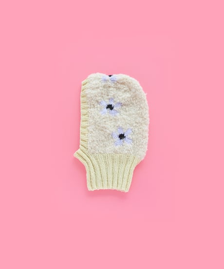 あしたのニット　プードルのバラクラバ　［糸セット］