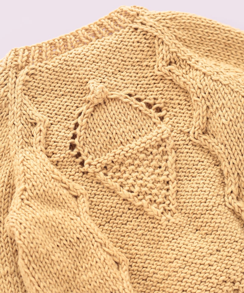 アイスクリームなキッズのカーディガンのキット 100サイズ