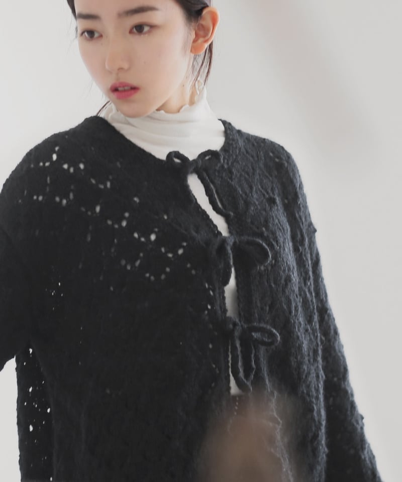 ボウノットカーディガンのキット | chocoshoe online store