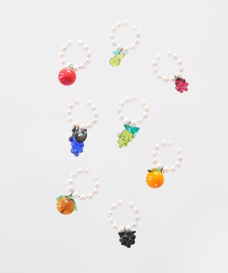 nemunemu fruits ear cuff | chocoshoe online store nemunemu fruits ear cuff | chocoshoe online store