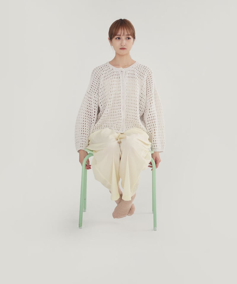 2wayなメッシュカーディガンのキット | chocoshoe online store