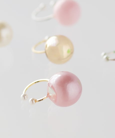 nemunemu one beads earcuff  no.2