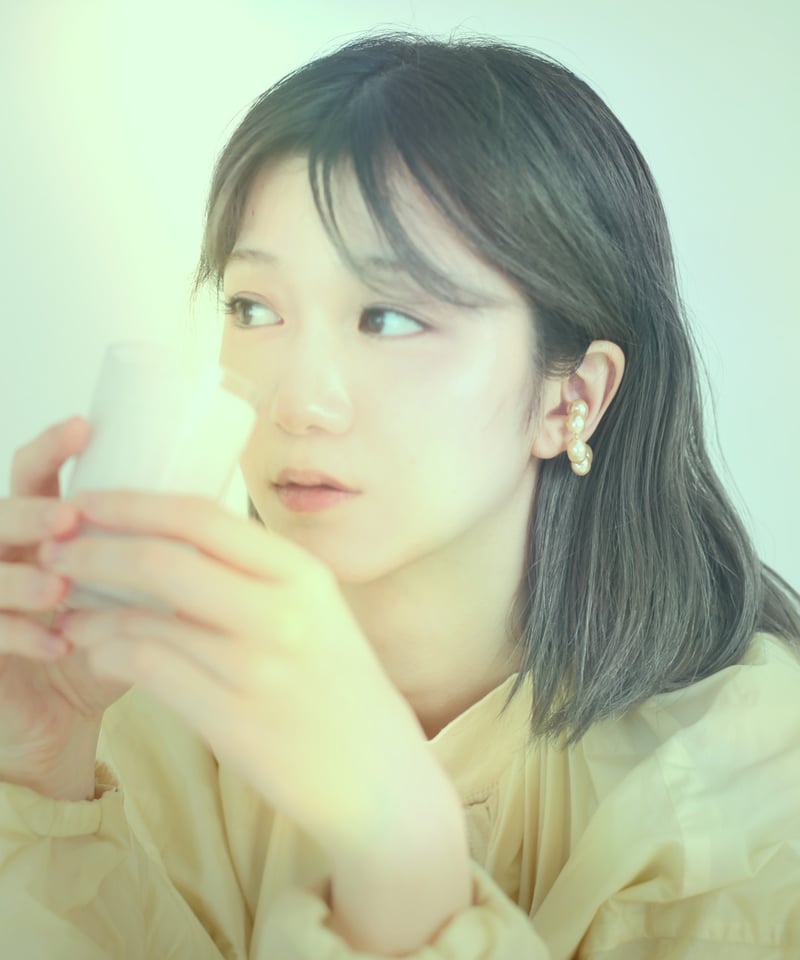 nemunemu baroque pearl ear cuff | chocoshoe onl