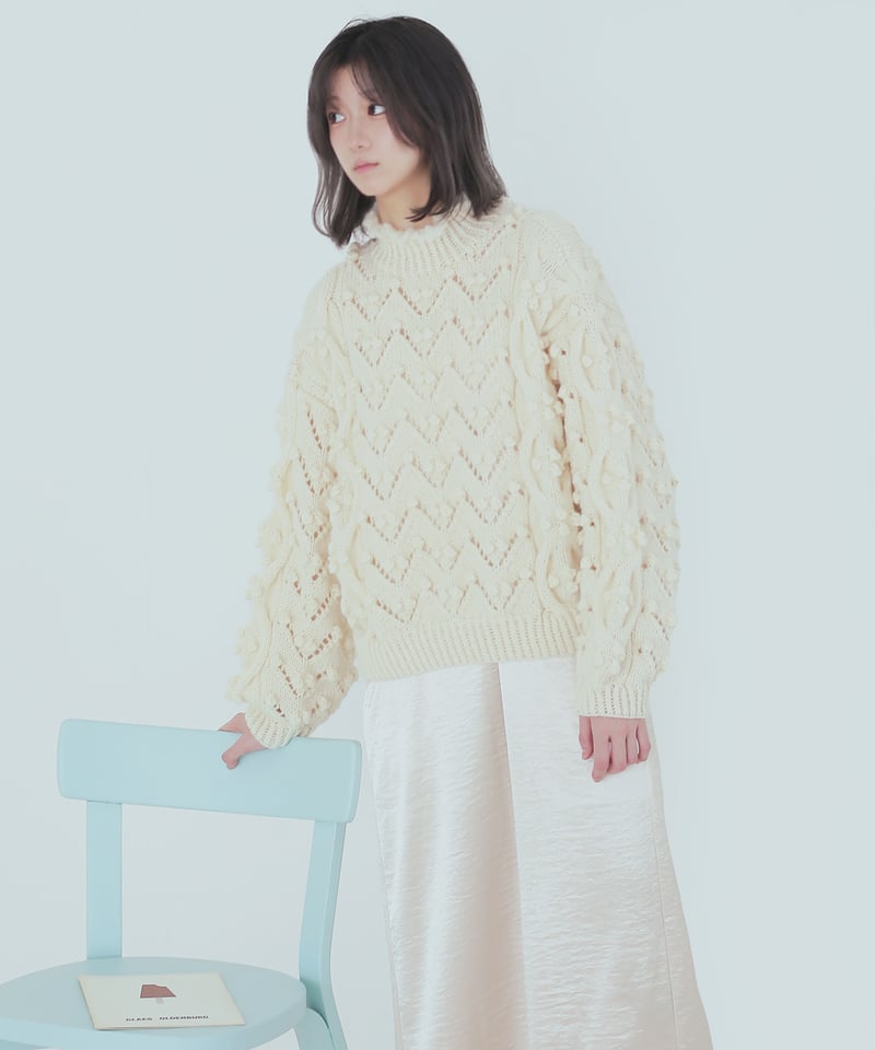 シュガーなアランセーター cecilia x DANDE 』キット | chocoshoe シュガーなアランセーター cecilia x DANDE 』キット | chocoshoe