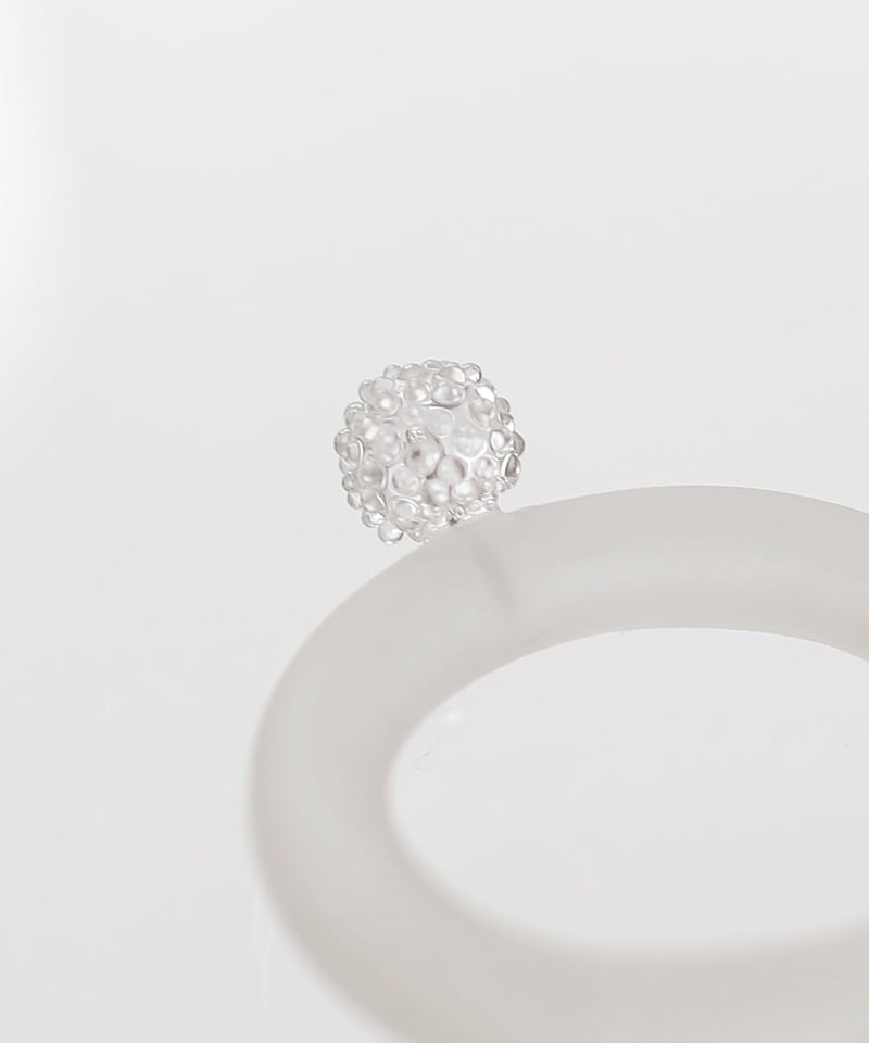 スノーボール雪のリング1粒タイプ | chocoshoe online store
