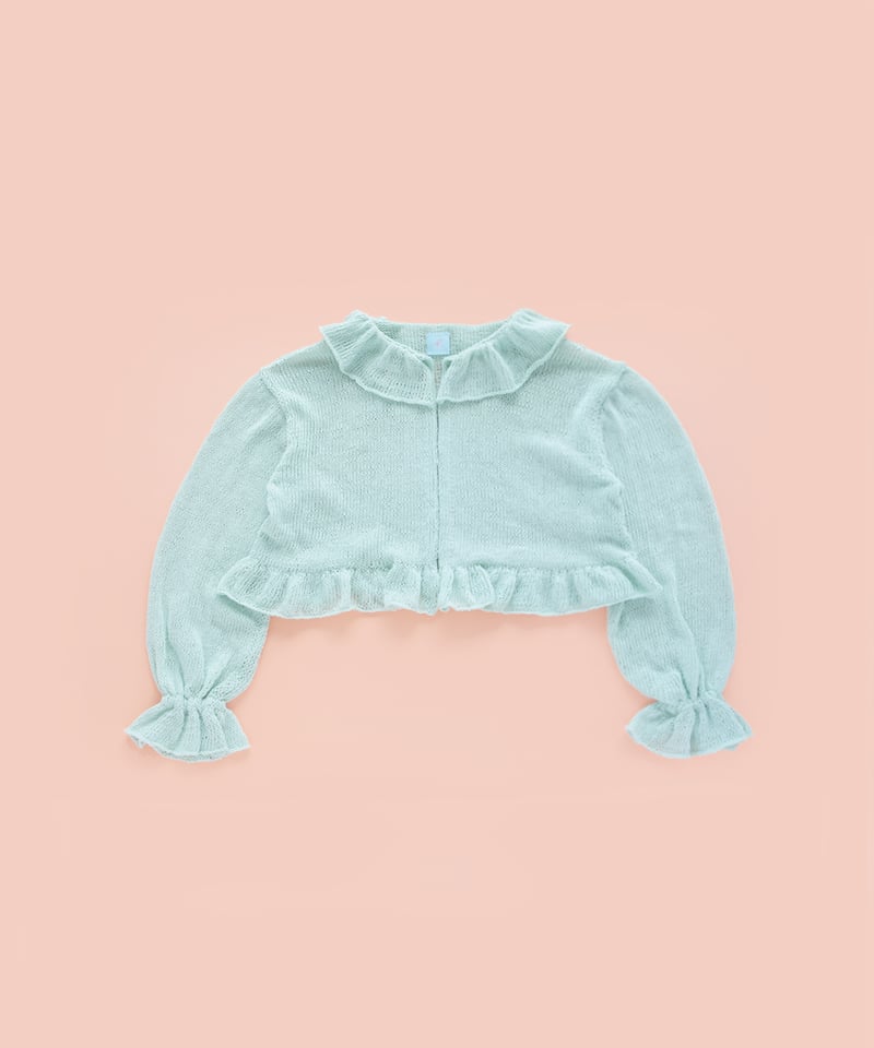 フリルカーディガン［キット］ | chocoshoe online store