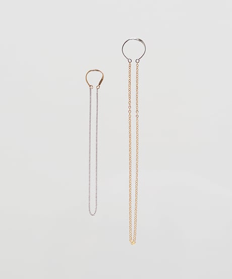nemunemu chain ear cuff