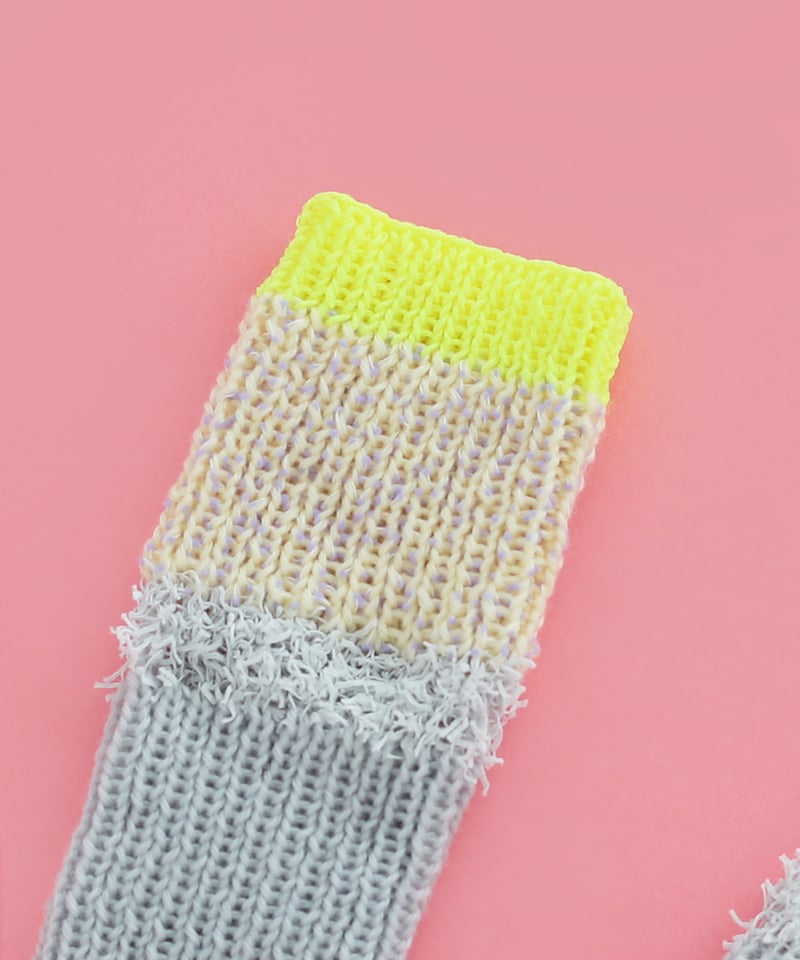 色づかいの編み小物 アームウォーマーの糸セット | chocoshoe online store