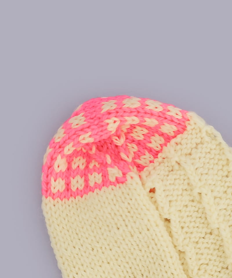 チェックスカラップソックスのキット | chocoshoe online store