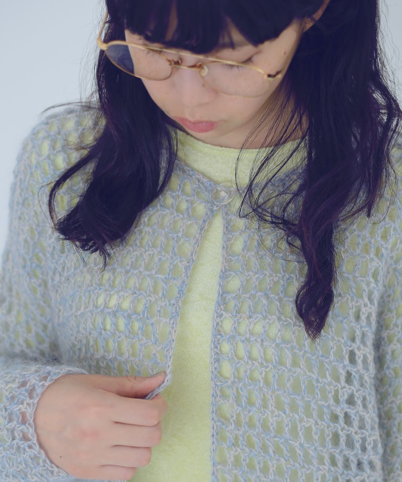 チェッカーボードなカーディガンのキット | chocoshoe online store