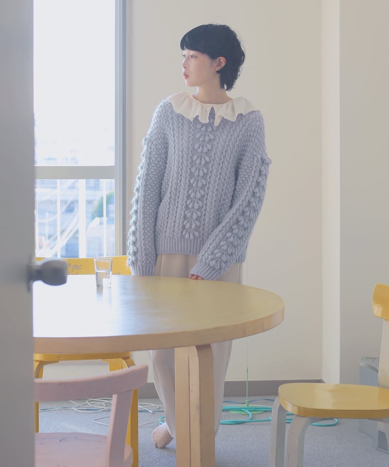 スノーなアランセーターのキット | chocoshoe online store