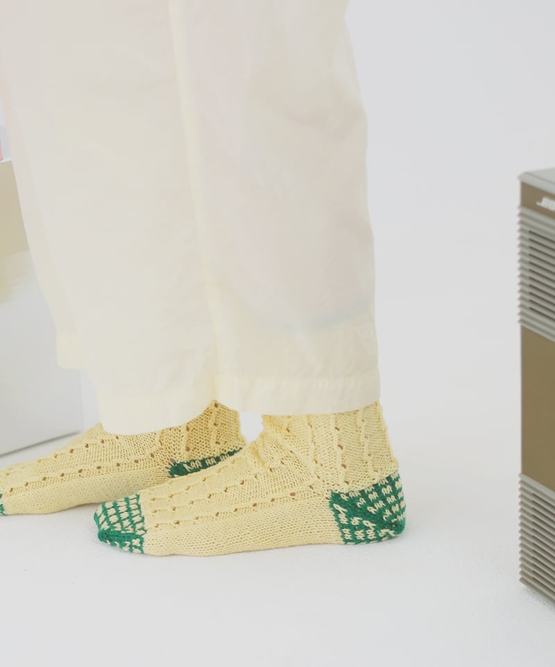 チェックスカラップソックスのキット | chocoshoe online store