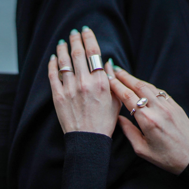 SO/OBJECTS / 2face ring (silver) | cont _ sheep