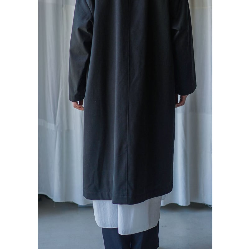 MARU TO / Hoodie Work Coat (2022AW) / BLACK | c...